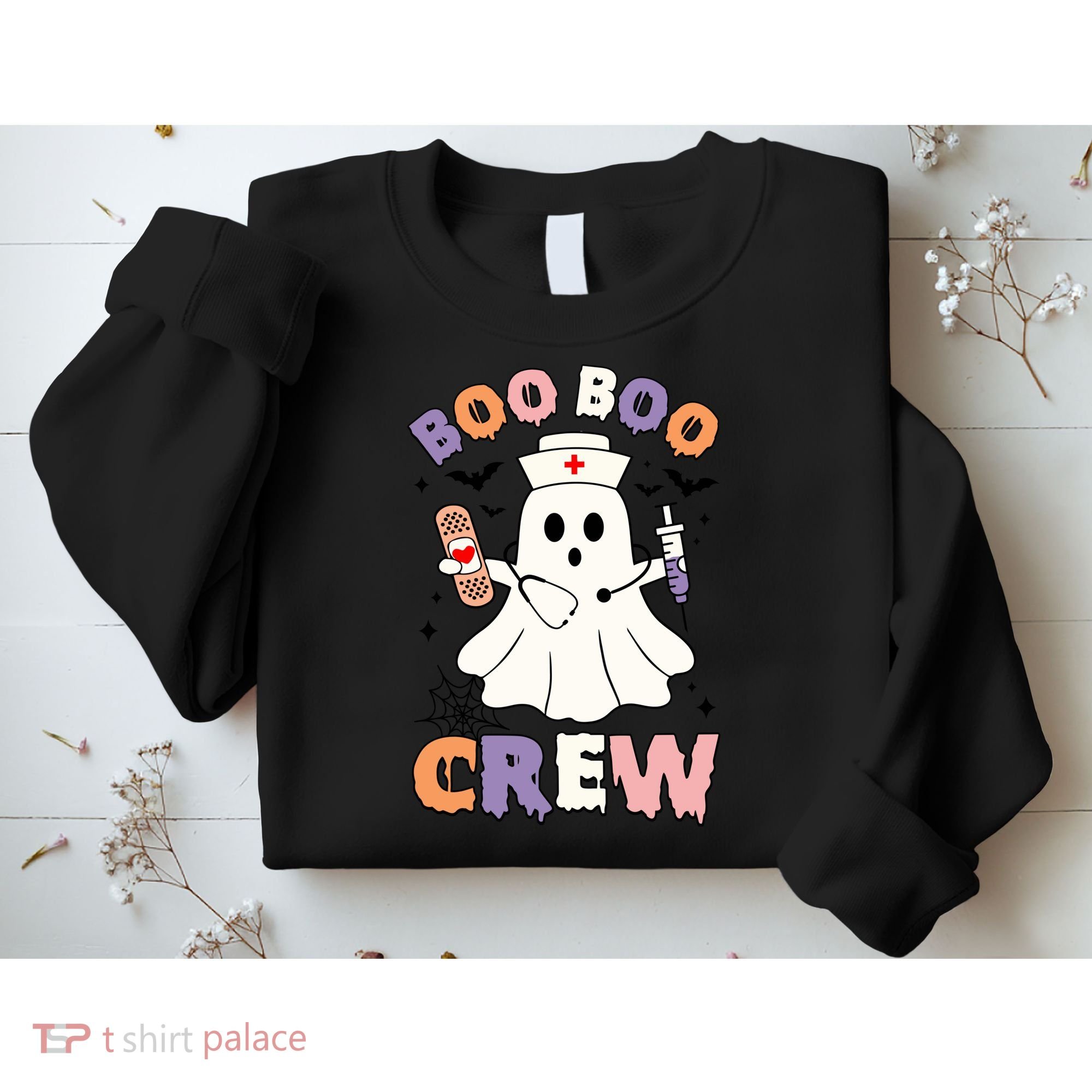 Boo Boo Crew Halloween Nurse Sweatshirt