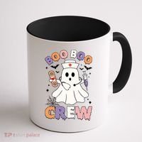Boo Boo Crew Halloween Nurse Coffee Mug thumb 1