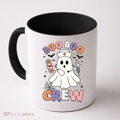 Boo Boo Crew Halloween Nurse Coffee Mug