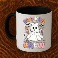 Boo Boo Crew Halloween Nurse Coffee Mug thumb 2