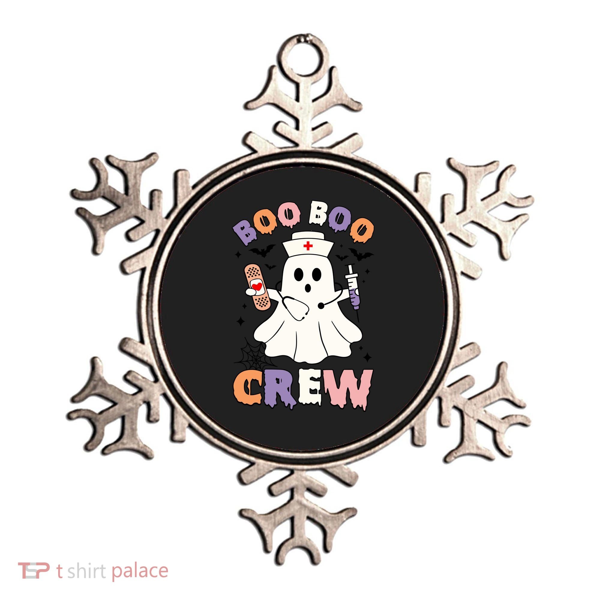 Boo Boo Crew Halloween Nurse Ornament