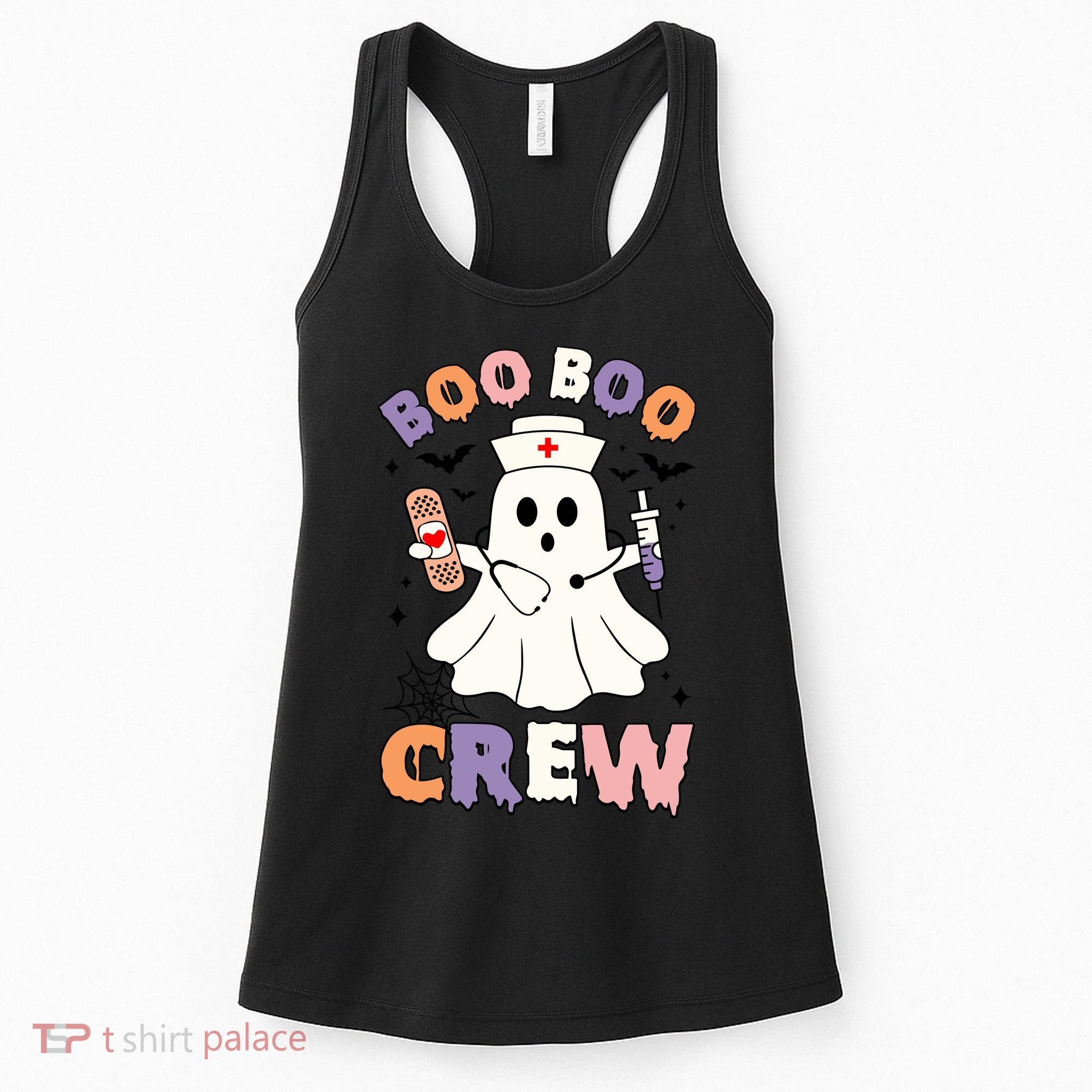 Boo Boo Crew Halloween Nurse Women's Tank Top