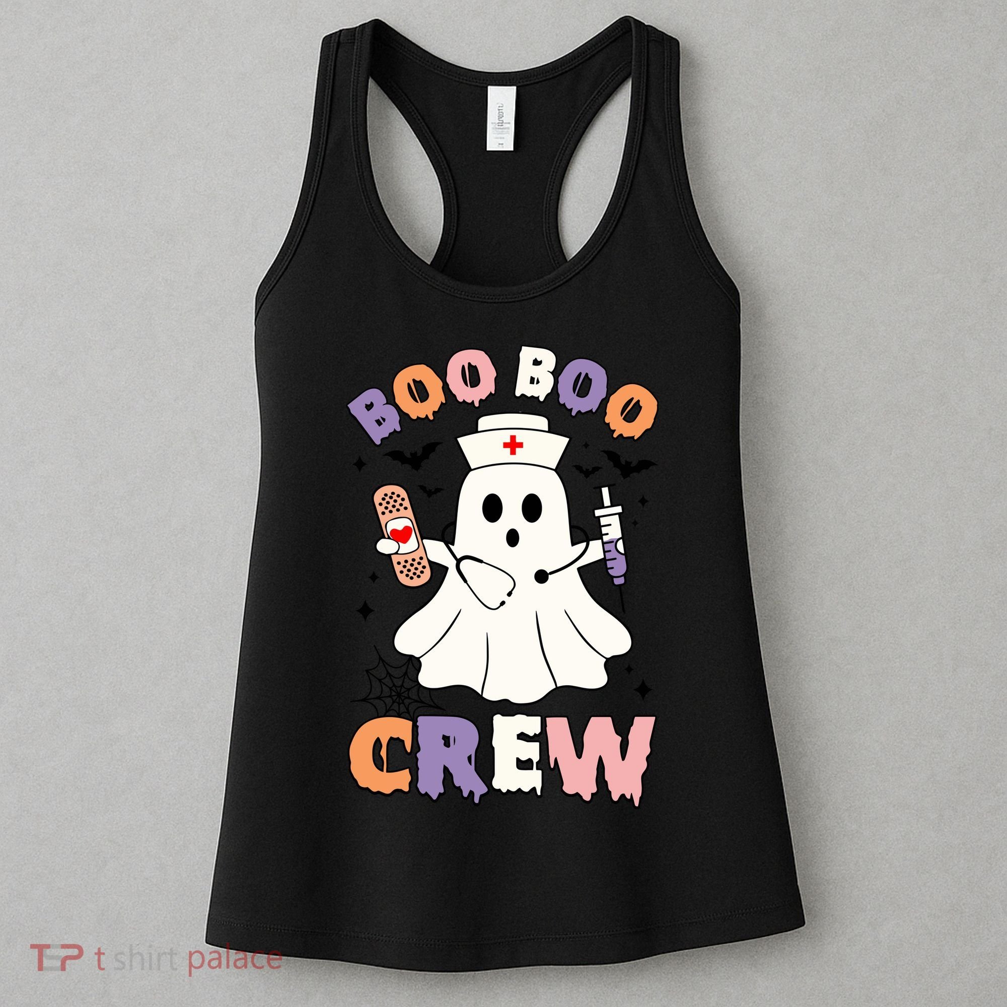 Boo Boo Crew Halloween Nurse Women's Tank Top