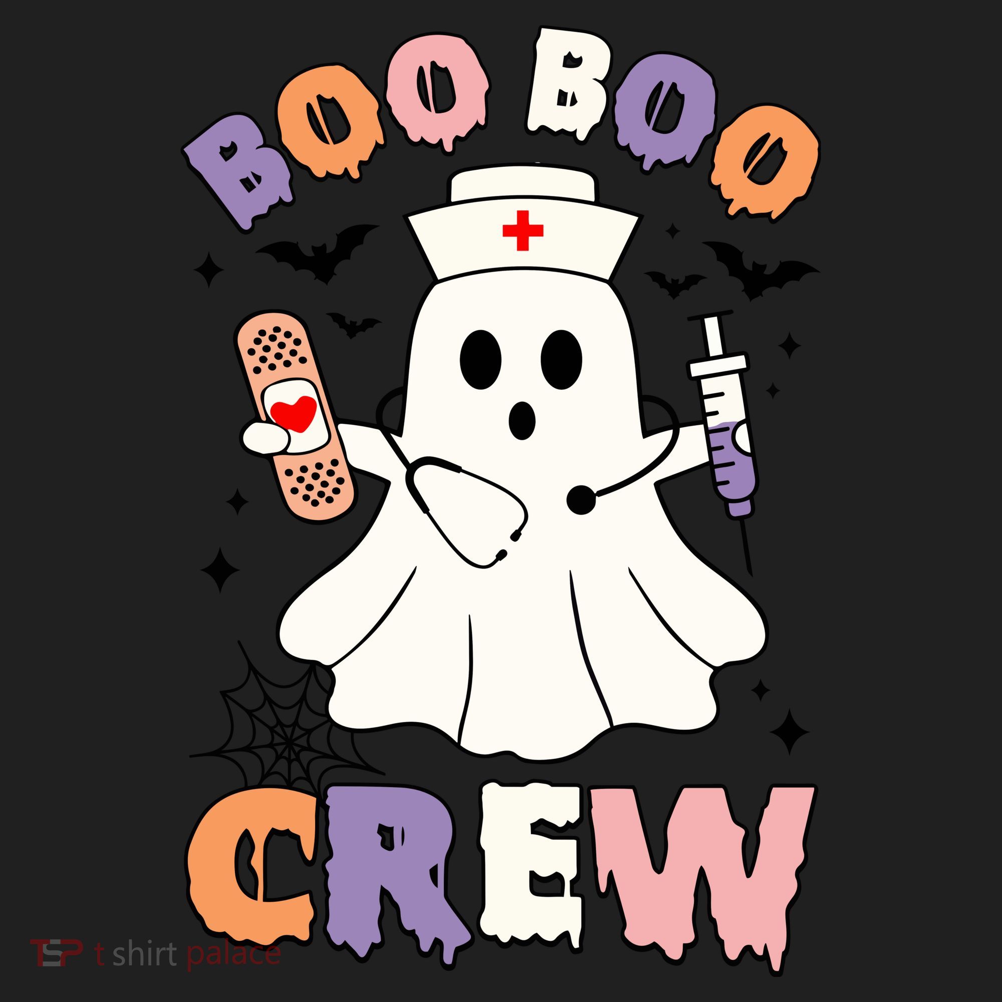 Boo Boo Crew Halloween Nurse Hat