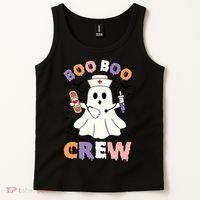 Boo Boo Crew Halloween Nurse Tank Top thumb 2
