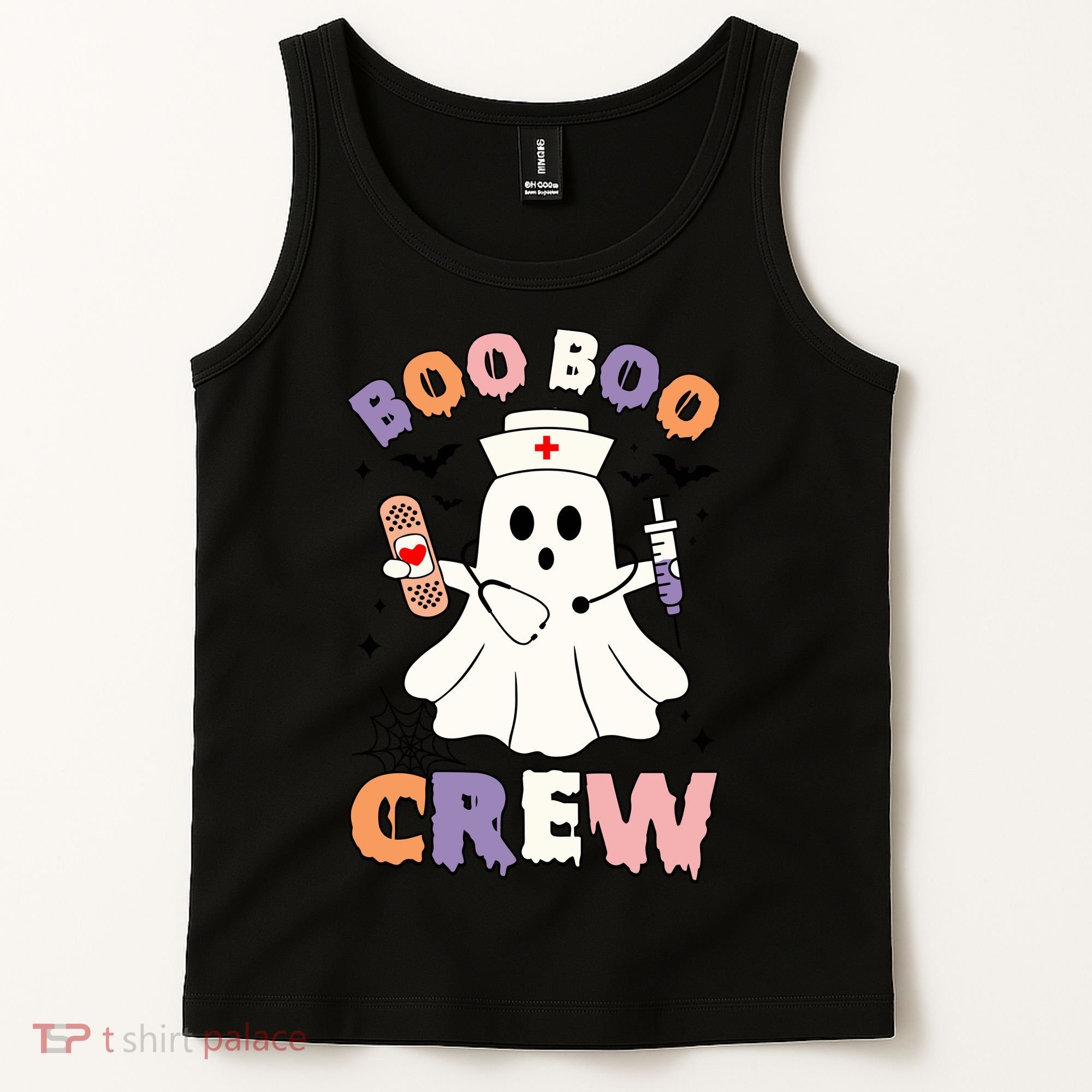Boo Boo Crew Halloween Nurse Tank Top