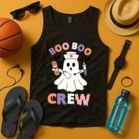 Boo Boo Crew Halloween Nurse Tank Top thumb 4
