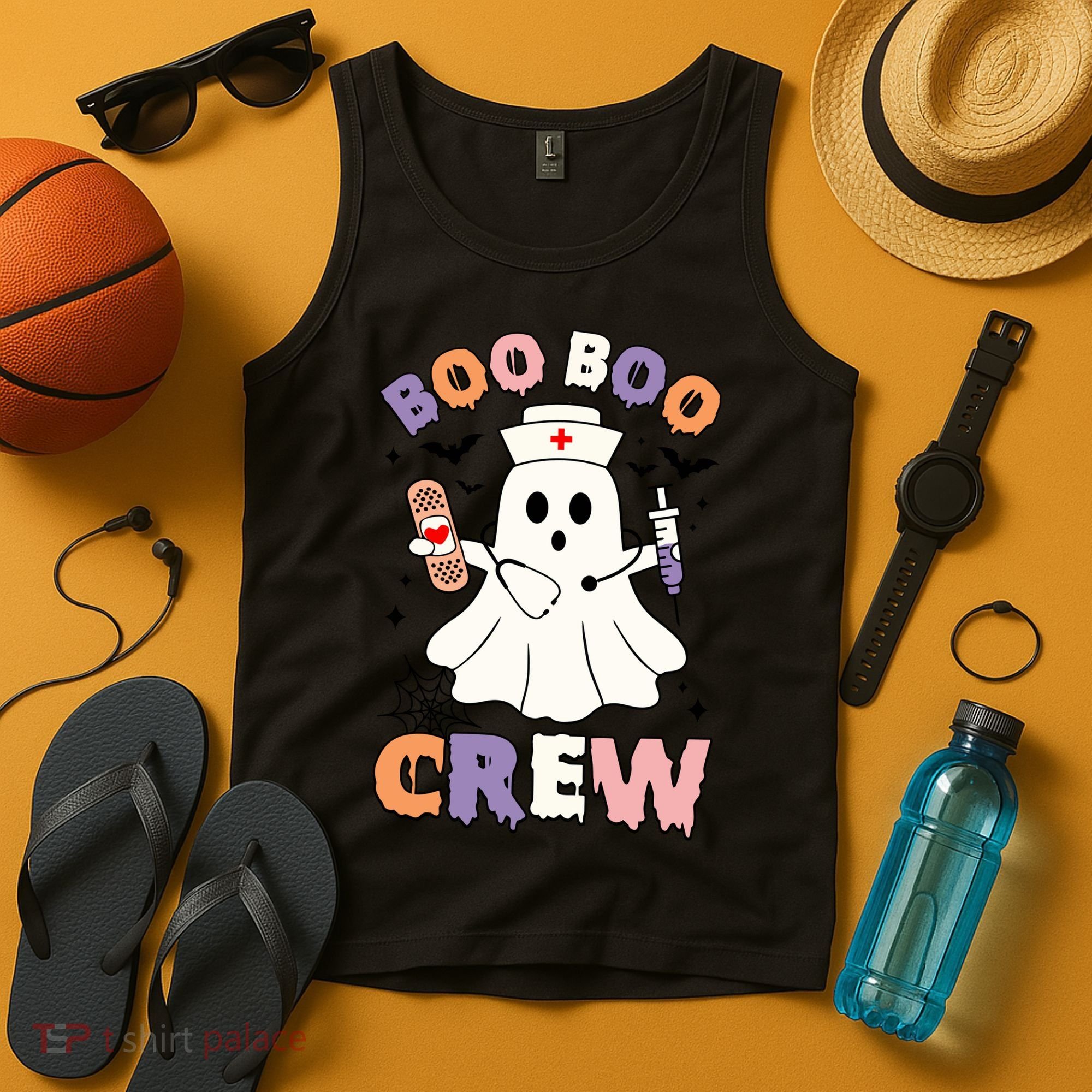 Boo Boo Crew Halloween Nurse Tank Top