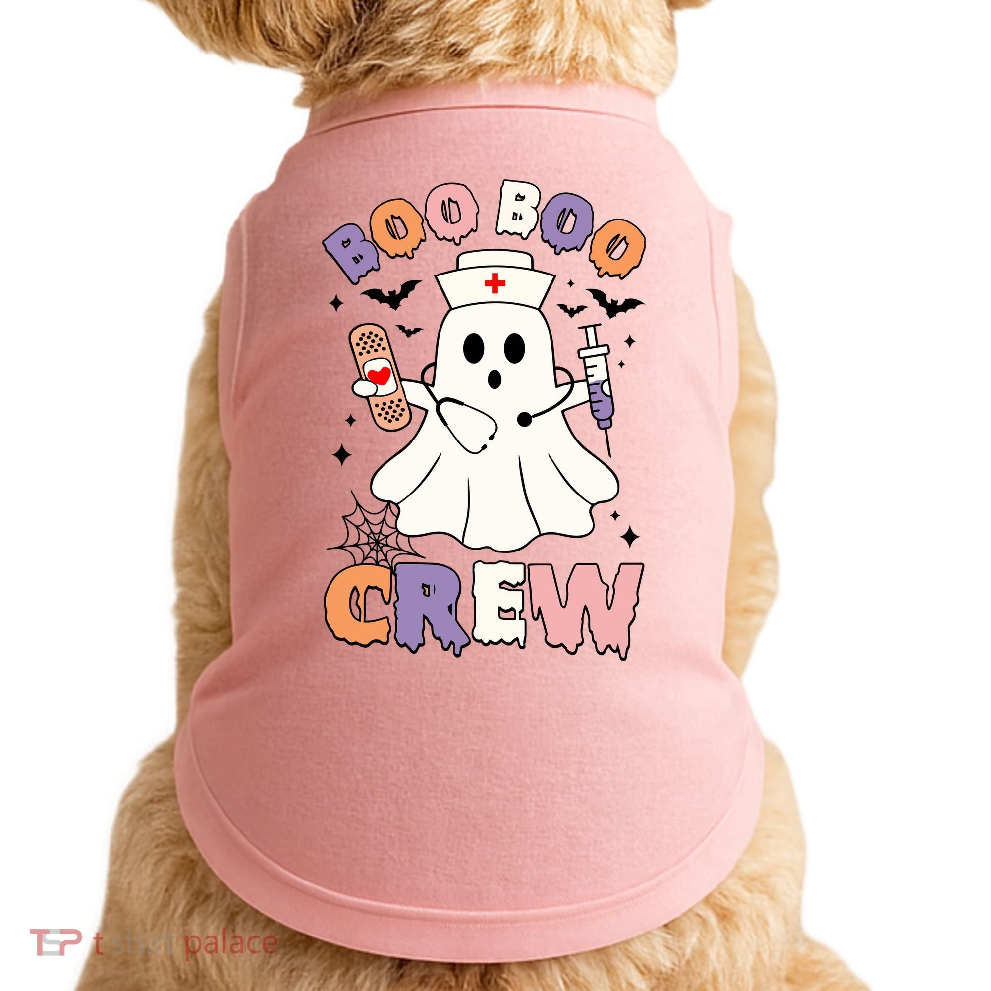 Boo Boo Crew Halloween Nurse Doggie Tank