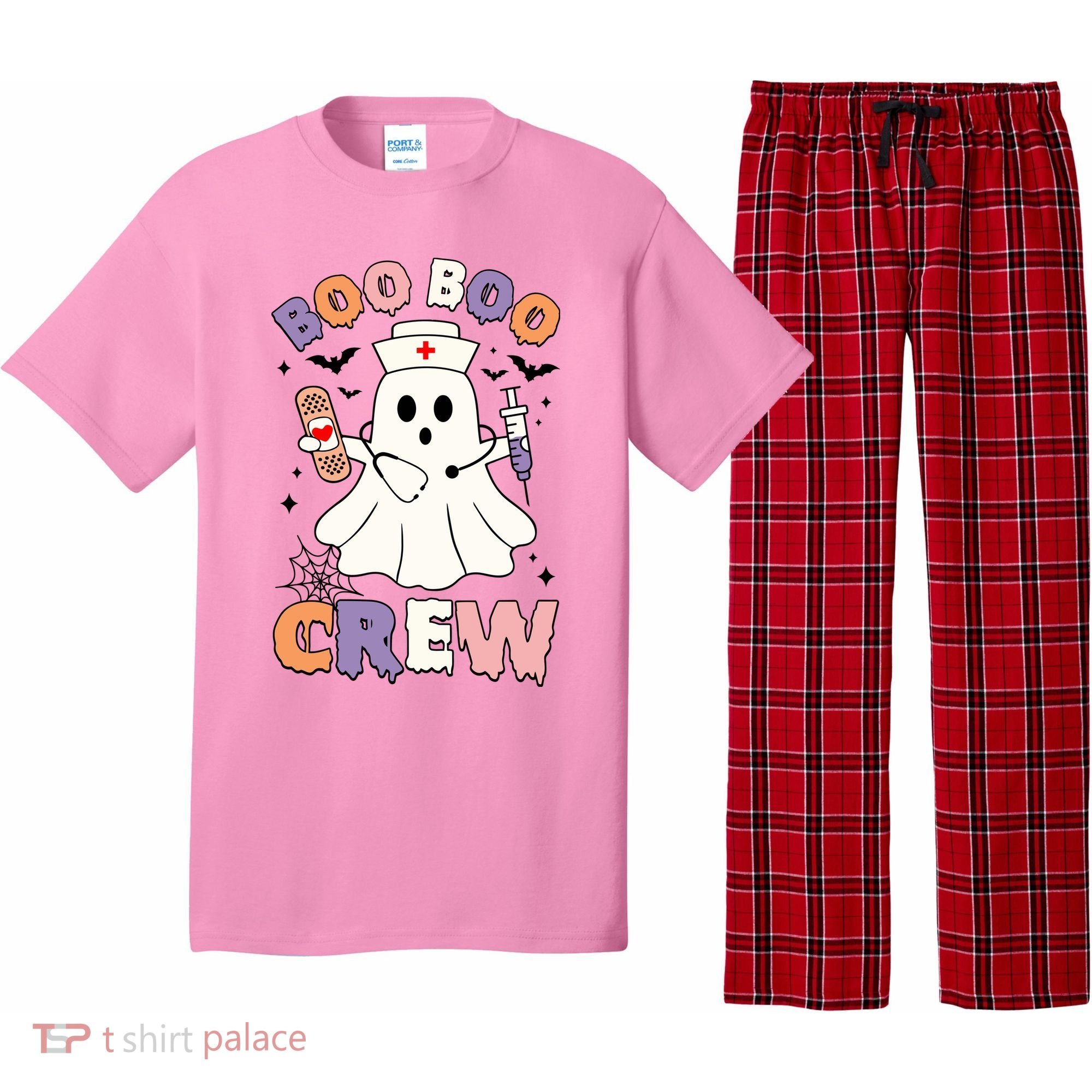 Boo Boo Crew Halloween Nurse Pajama Set