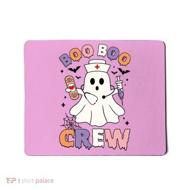 Boo Boo Crew Halloween Nurse Mousepad