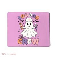 Boo Boo Crew Halloween Nurse Mousepad thumb 0