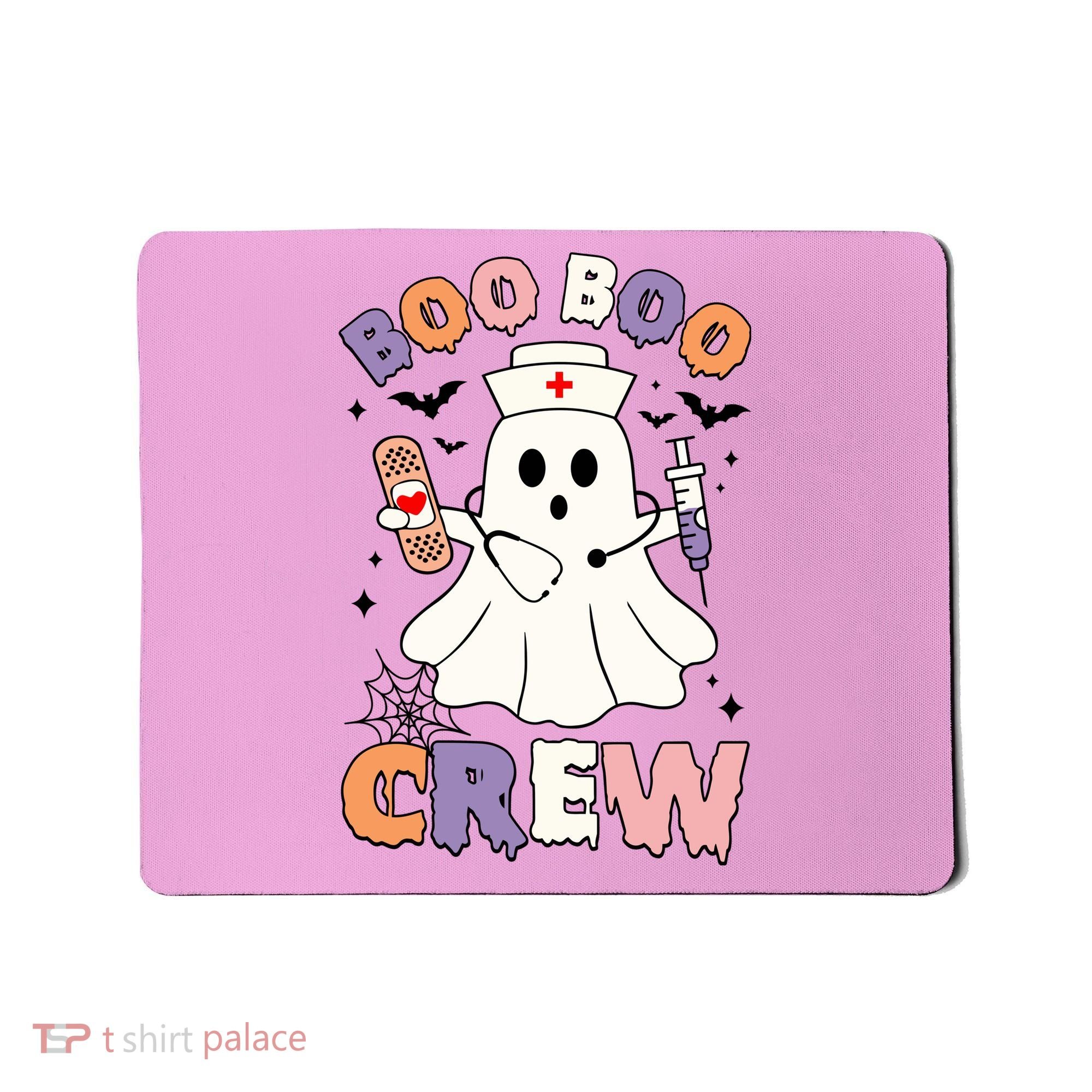 Boo Boo Crew Halloween Nurse Mousepad