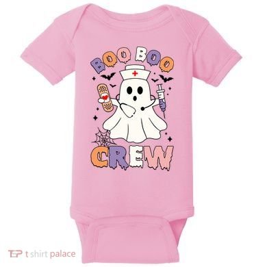 Boo Boo Crew Halloween Nurse Baby Bodysuit