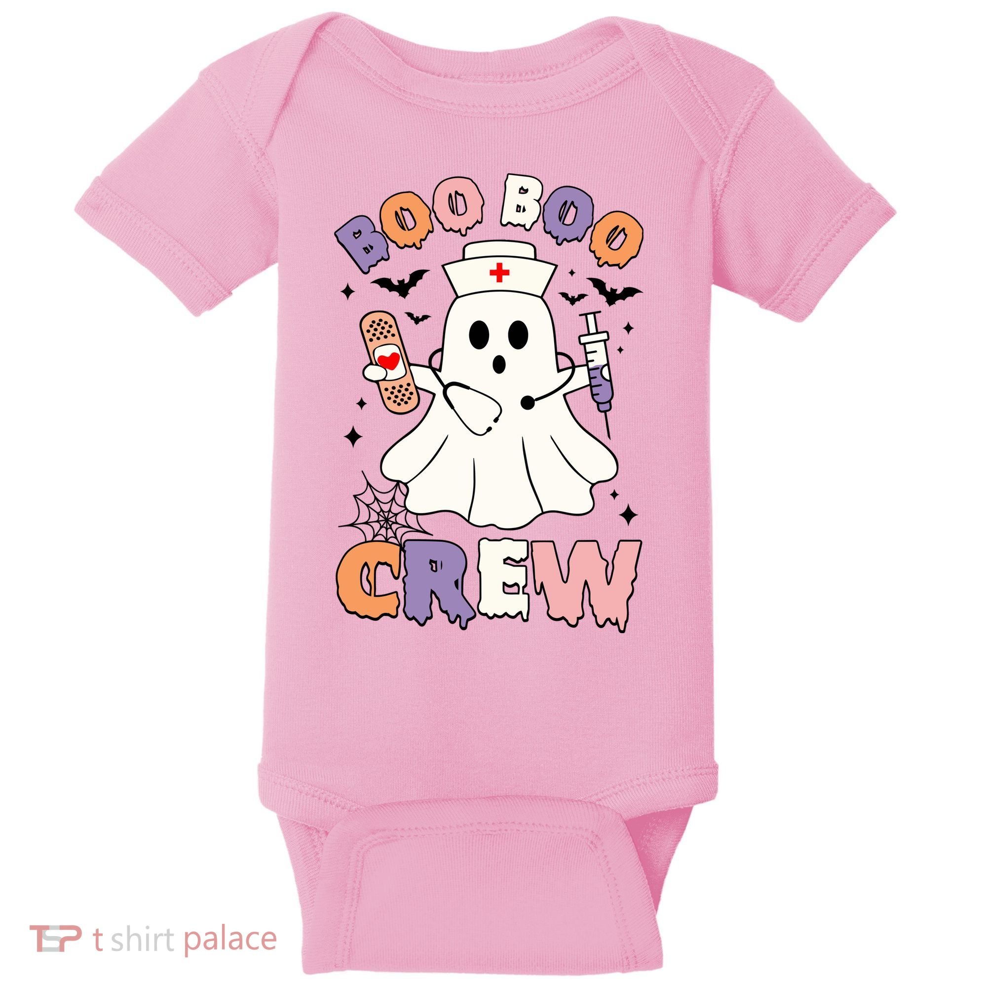 Boo Boo Crew Halloween Nurse Baby Bodysuit