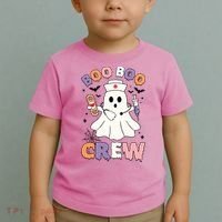 Boo Boo Crew Halloween Nurse Toddler T-Shirt thumb 2