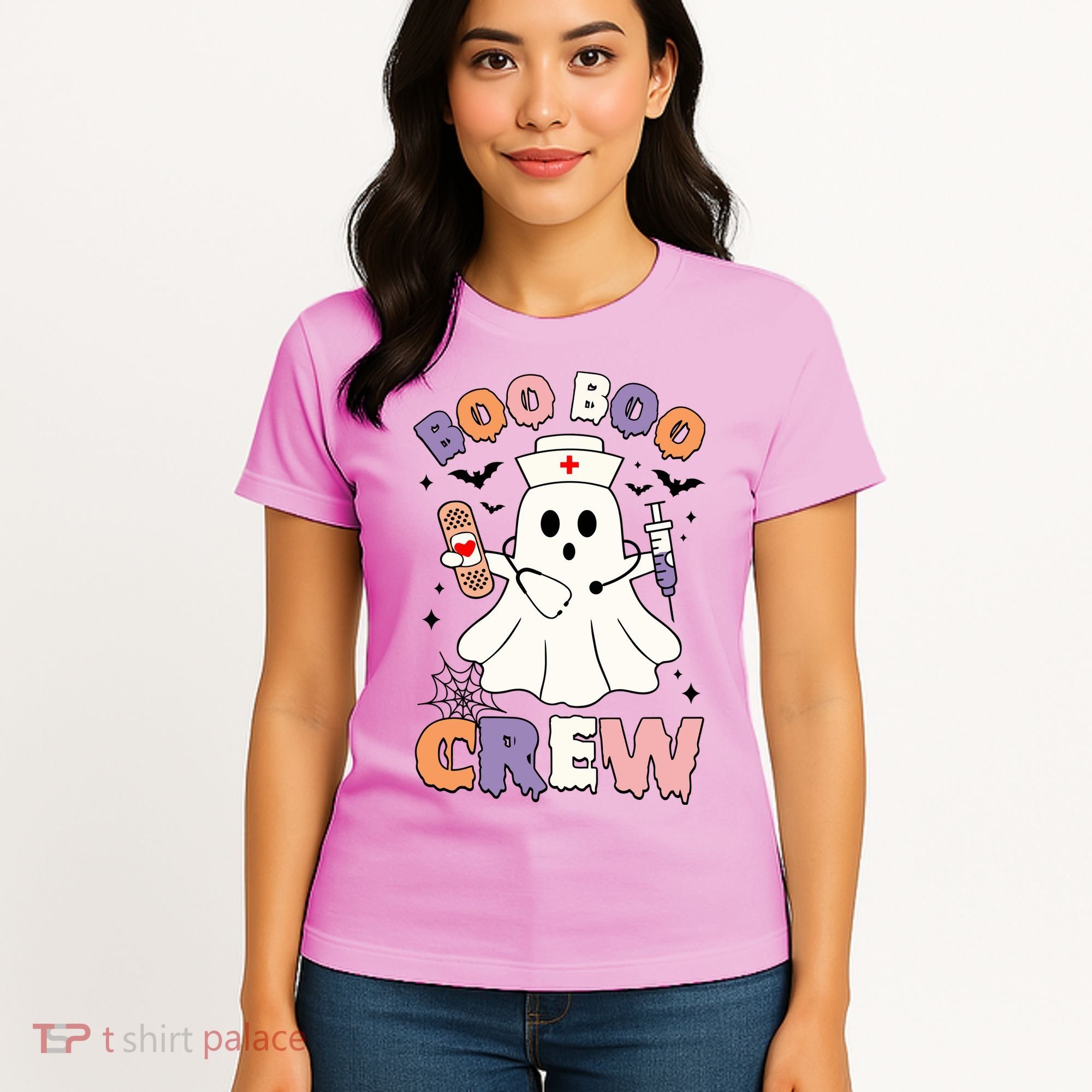Boo Boo Crew Halloween Nurse Women's T-Shirt