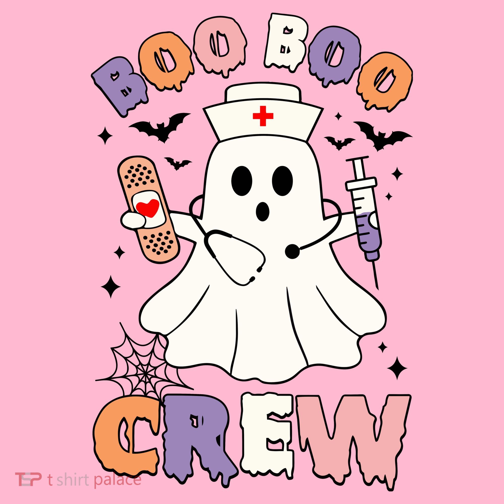 Boo Boo Crew Halloween Nurse Women's T-Shirt