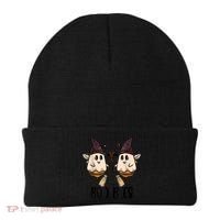 Boo Bees Couples Witch Halloween Costume Ghost Funny Beanie thumb 0
