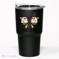 Boo Bees Couples Witch Halloween Costume Ghost Funny Tumbler thumb 0