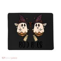 Boo Bees Couples Witch Halloween Costume Ghost Funny Mousepad thumb 0