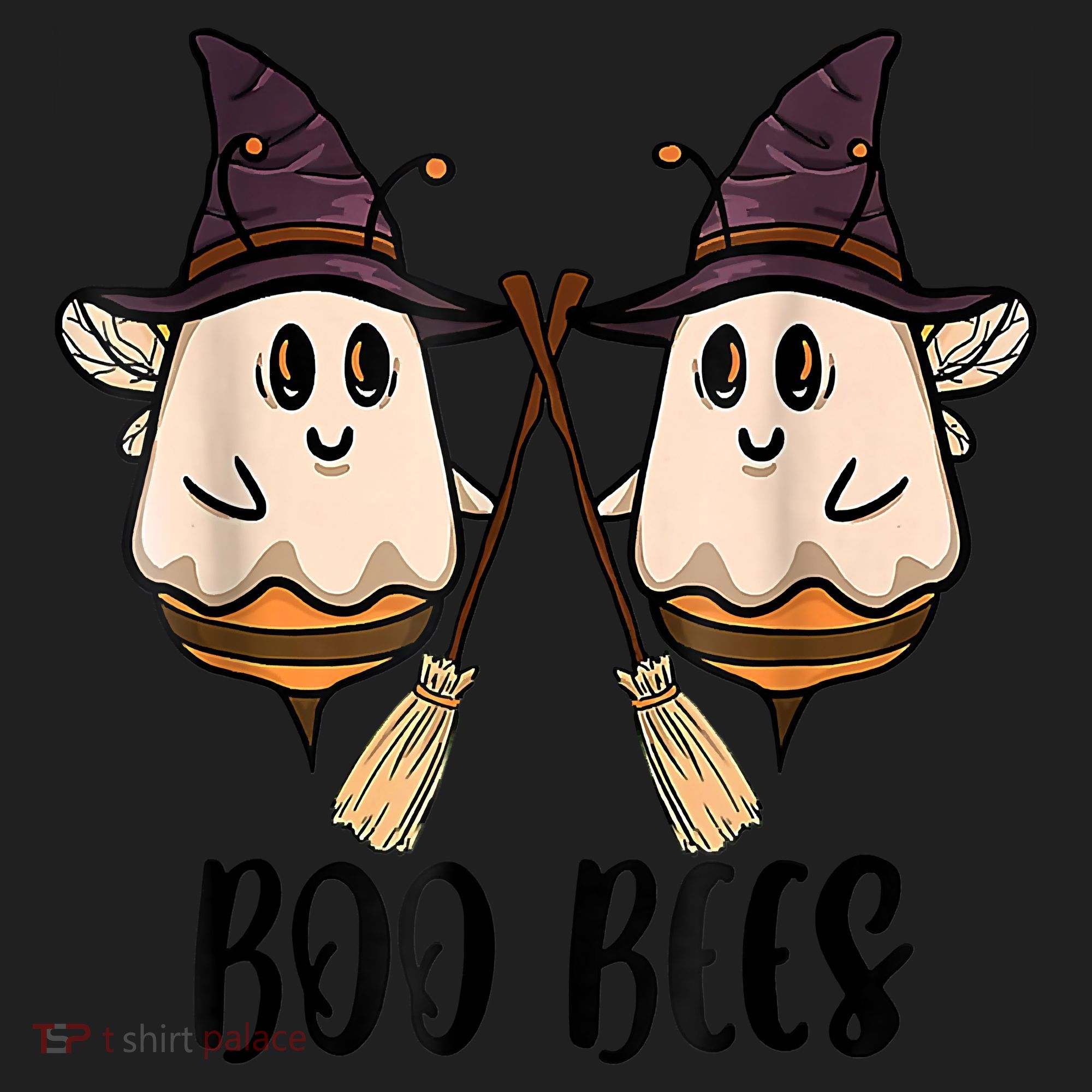 Boo Bees Couples Witch Halloween Costume Ghost Funny Hat