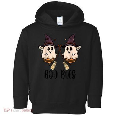 Boo Bees Couples Witch Halloween Costume Ghost Funny Toddler Hoodie