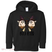 Boo Bees Couples Witch Halloween Costume Ghost Funny Toddler Hoodie thumb 0