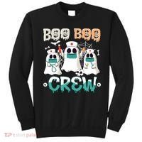 Boo Boo Crew Halloween Ghost Nursing Nurse Sweatshirt thumb 0