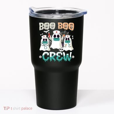 Boo Boo Crew Halloween Ghost Nursing Nurse Tumbler