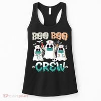 Boo Boo Crew Halloween Ghost Nursing Nurse Women's Tank Top thumb 0
