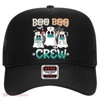 Boo Boo Crew Halloween Ghost Nursing Nurse Hat thumb 0