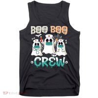 Boo Boo Crew Halloween Ghost Nursing Nurse Tank Top thumb 0