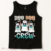 Boo Boo Crew Halloween Ghost Nursing Nurse Tank Top thumb 2
