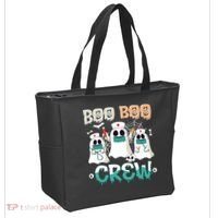 Boo Boo Crew Halloween Ghost Nursing Nurse Tote Bag thumb 2
