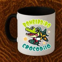 Brainrot Bombardiro Crocodilo Coffee Mug thumb 2