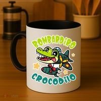 Brainrot Bombardiro Crocodilo Coffee Mug thumb 4
