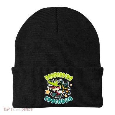 Brainrot Bombardiro Crocodilo Beanie