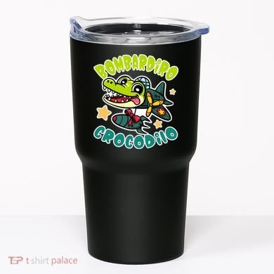 Brainrot Bombardiro Crocodilo Tumbler