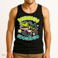 Brainrot Bombardiro Crocodilo Tank Top thumb 3