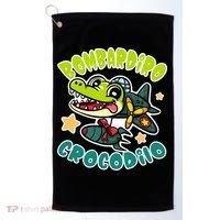 Brainrot Bombardiro Crocodilo Golf Towel thumb 0