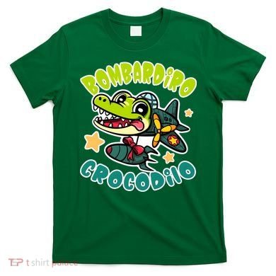 Brainrot Bombardiro Crocodilo T-Shirt