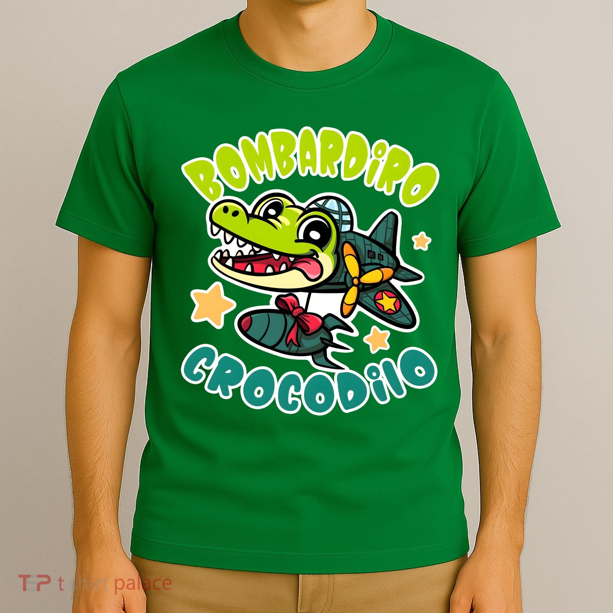 Brainrot Bombardiro Crocodilo T-Shirt