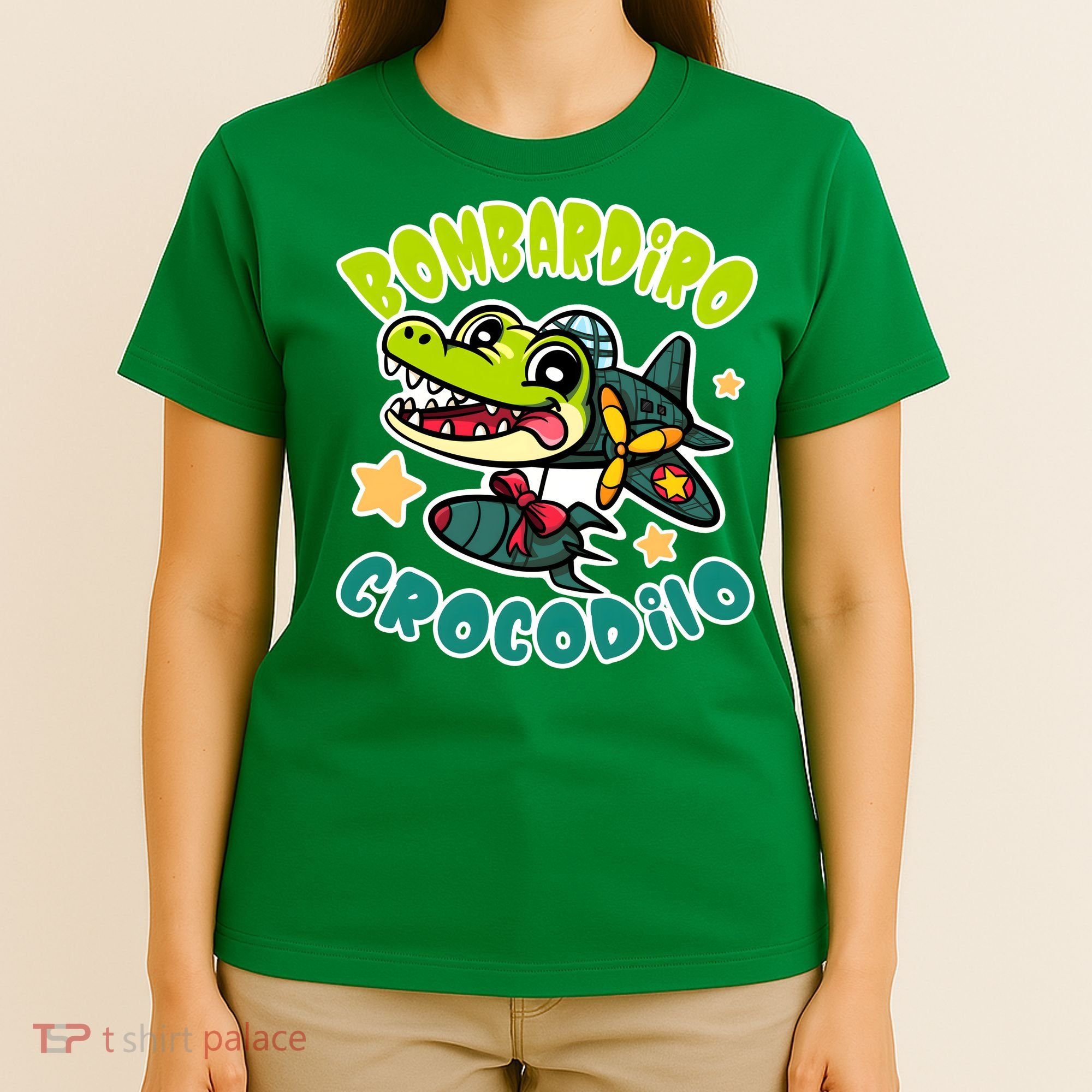 Brainrot Bombardiro Crocodilo T-Shirt