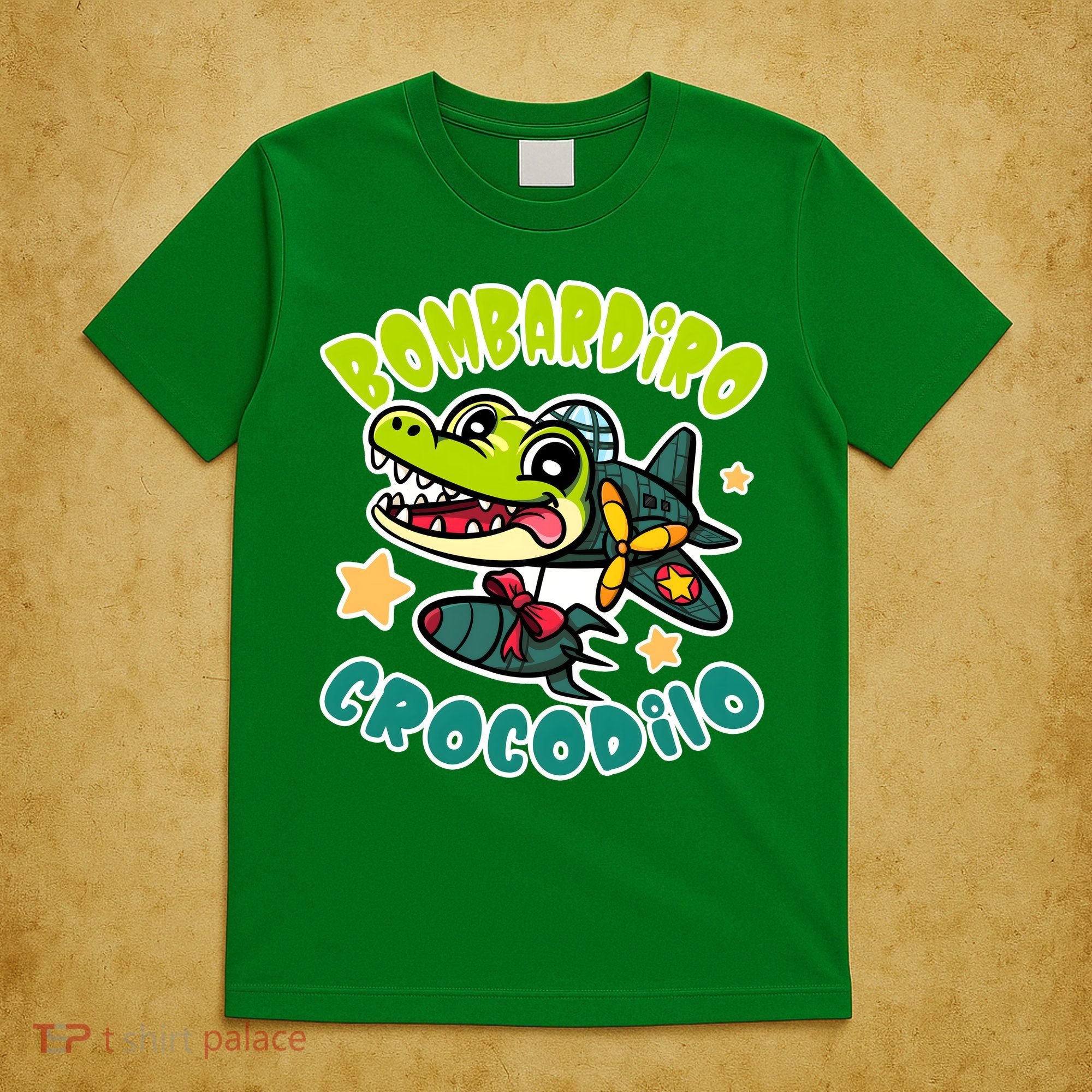 Brainrot Bombardiro Crocodilo T-Shirt