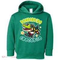Brainrot Bombardiro Crocodilo Toddler Hoodie thumb 0