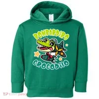 Brainrot Bombardiro Crocodilo Toddler Hoodie thumb 0