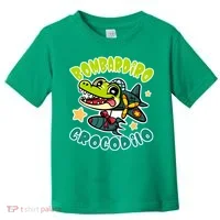 Brainrot Bombardiro Crocodilo Toddler T-Shirt thumb 0