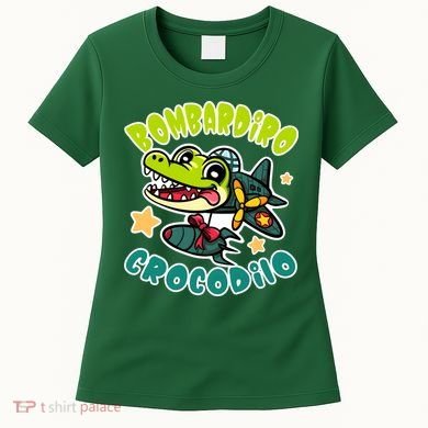 Brainrot Bombardiro Crocodilo Women's T-Shirt