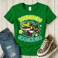 Brainrot Bombardiro Crocodilo Women's T-Shirt thumb 3